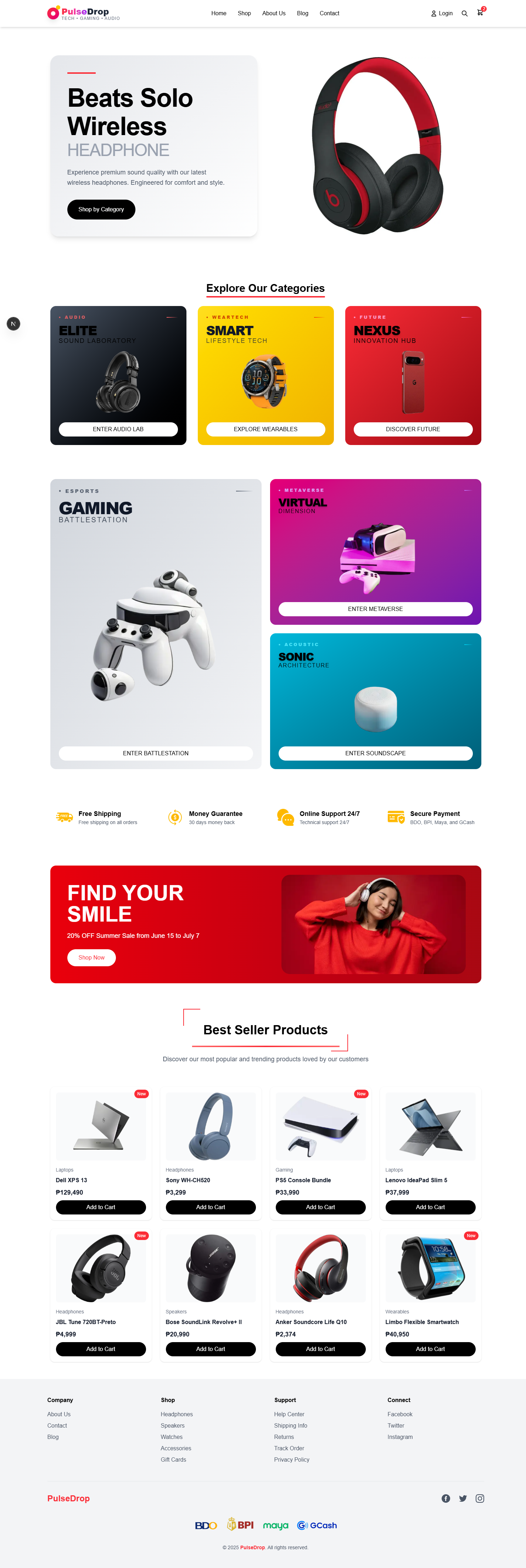 EcommercePro Sample