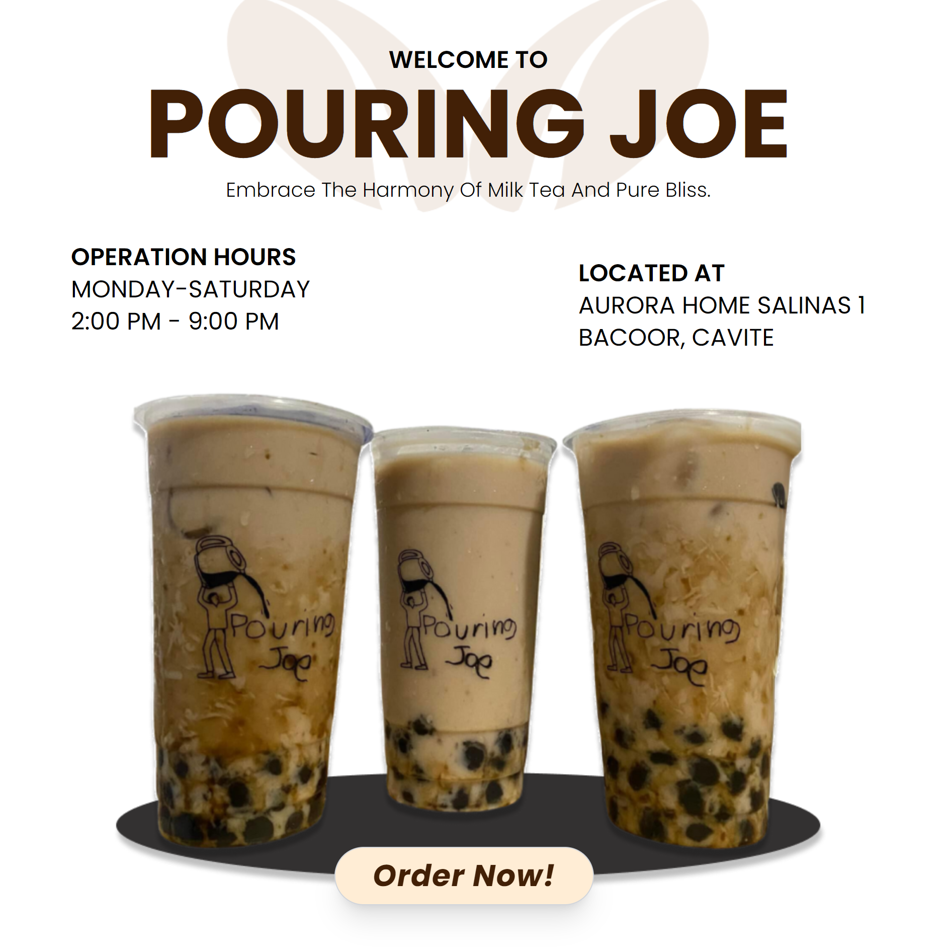 Pouring Joe